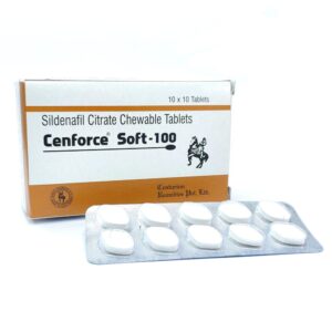 Cenforce Soft 100 mg - Authentic Sildenafil Citrate Chewable Tablets.