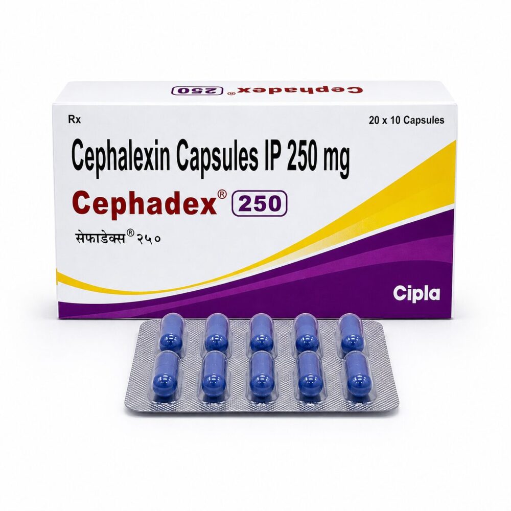Cephadex 250 mg (Cephalexin) 1 Cephadex 250 mg ( Cephalexin) front vox
