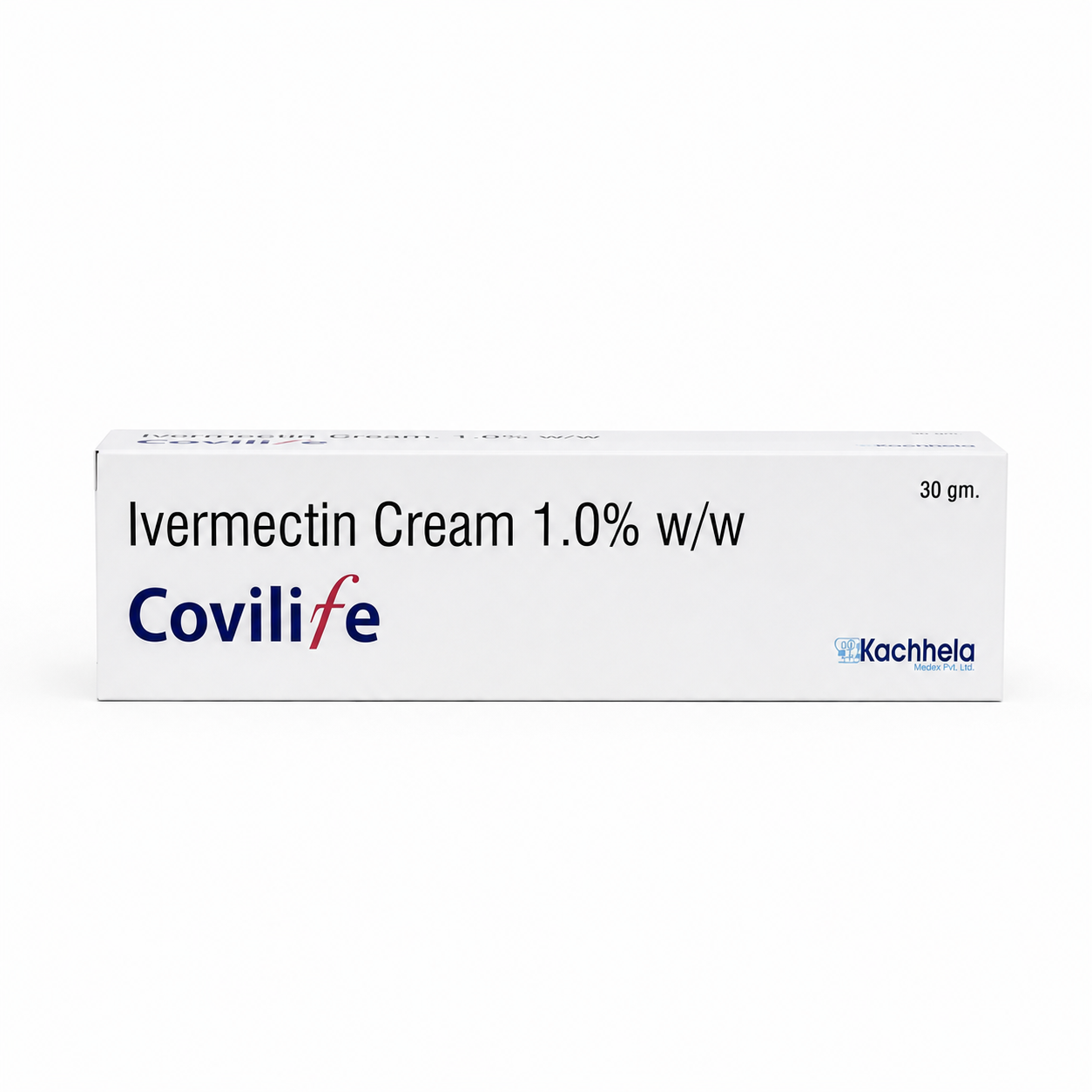 Covilife Cream 1.0% w/w (Ivermectin) 1 Covilife Cream 1.0% w/w front box