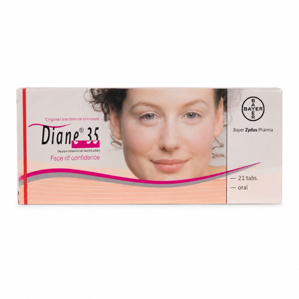 Diane 35 (Cyproterone/Ethinyl Estradiol) 2 Diane 35 (Cyproterone/Ethinyl Estradiol) front box