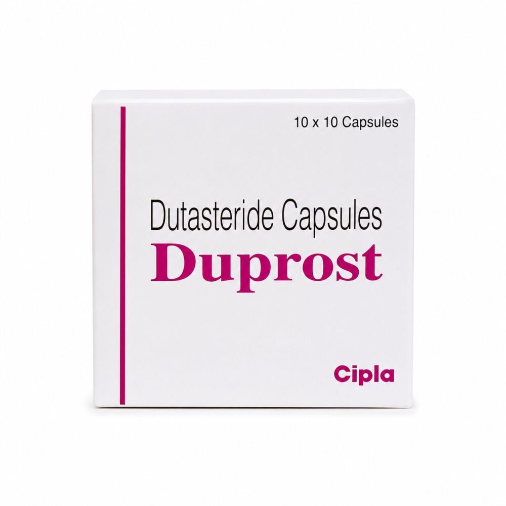 Duprost 0.5 mg (Dutasteride) 2 Duprost 0.5mg (Dutasteride) front box