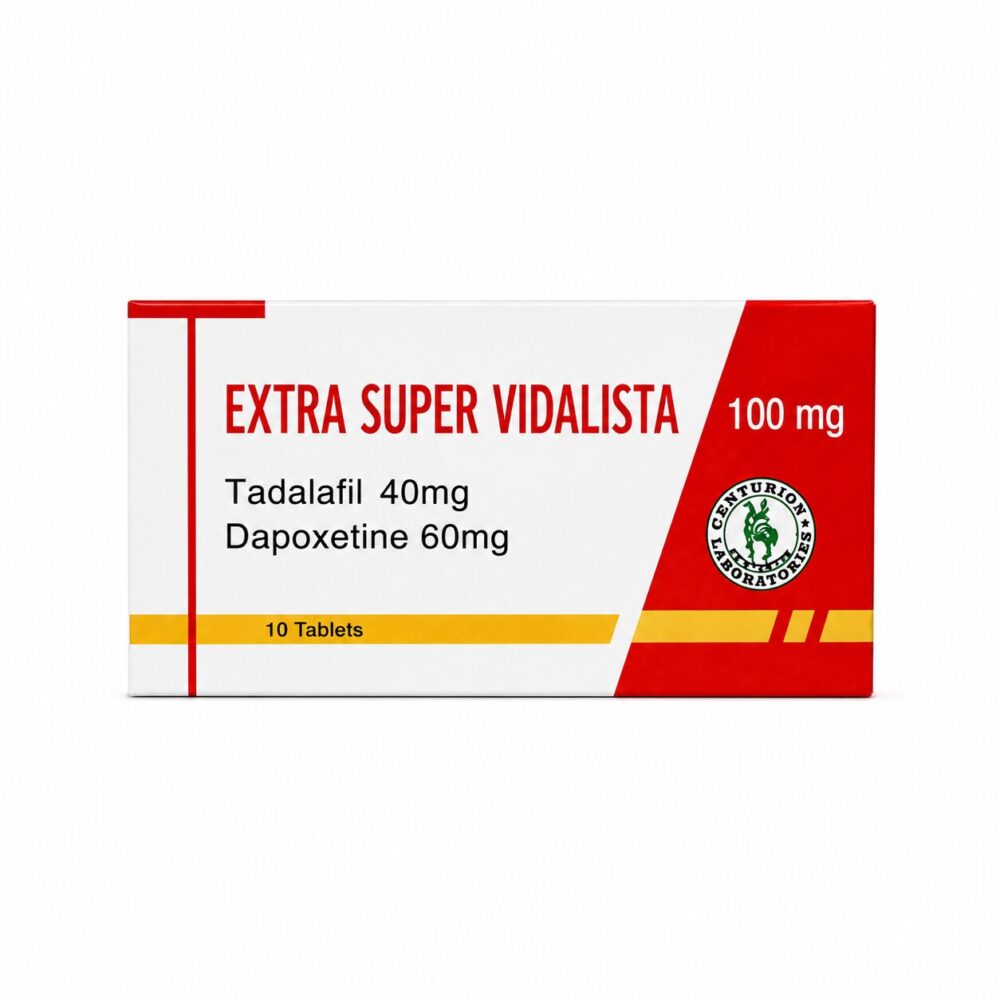 Extra Super Vidalista (Tadalafil + Dapoxetine Tablets) 2 Extra Super Vidalista (Tadalafil + Dapoxetine Tablets) - Image 2
