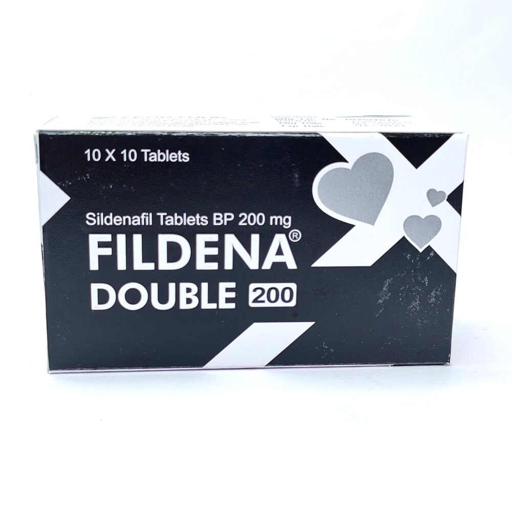 Fildena Double 200 mg (Sildenafil Citrate Tablets) 2 Fildena double 200mg - Authentic High-Potency Sildenafil Citrate Tablets.