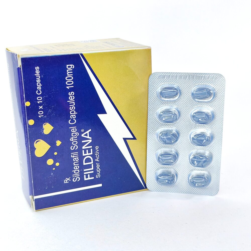 Fildena Super Active 100 mg (Sildenafil Citrate Soft Gel Capsules) 4 Fildena Super Active 100 mg (Sildenafil Citrate Soft Gel Capsules) - Image 4