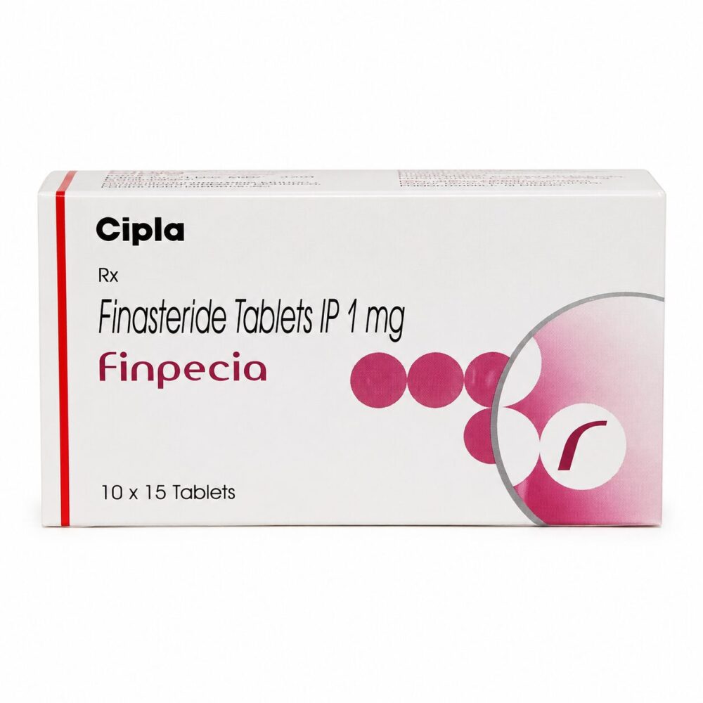 Finpecia 1 mg (Finasteride ) 2 Finpecia 1mg (Finasteride ) front box