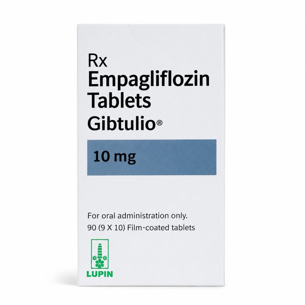 Gibtulio 10 mg (Empagliflozin) 1 Gibtulio 10 mg (Empagliflozin) front box