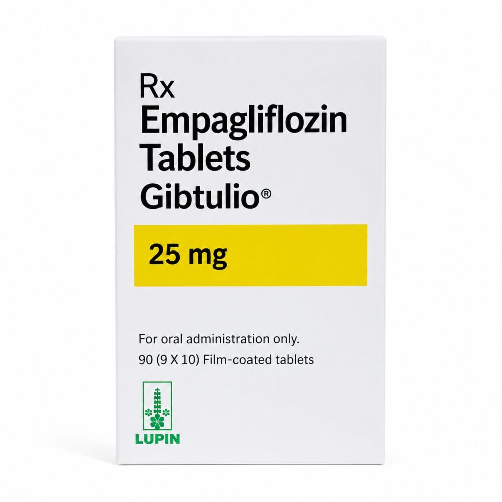 Gibtulio 25 mg (Empagliflozin) 1 Gibtulio 25 mg (Empagliflozin) front box