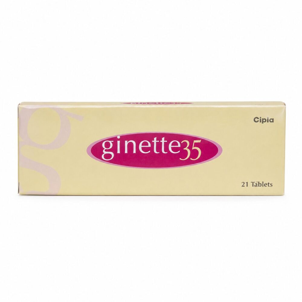 Ginette 35 (Cyproterone/Ethinyl Estradiol) 2 Ginette 35 (Cyproterone/Ethinyl Estradiol) front box