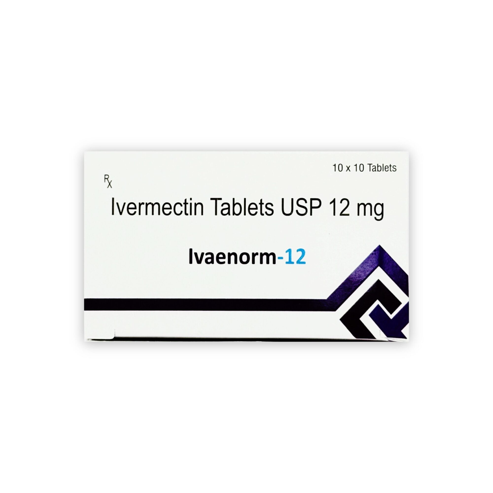 Ivanorm 12 mg (Ivermectin Tablets) 1 Ivanorm 12 mg front box