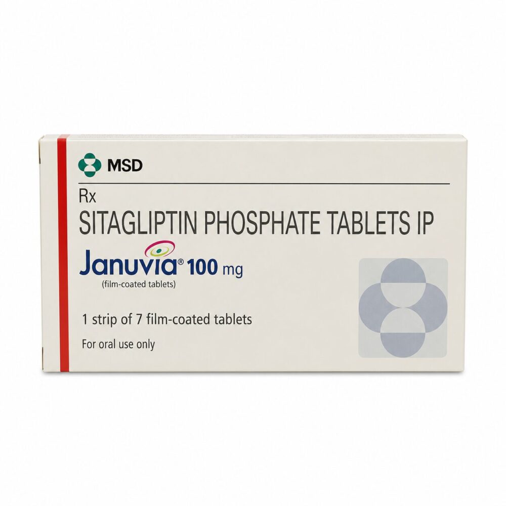 Januvia 100 mg (Sitagliptin) 2 Januvia 100 mg (Sitagliptin) front box
