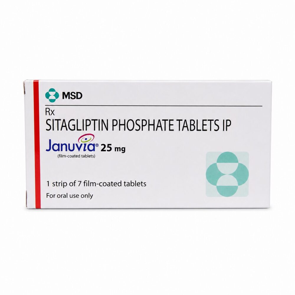 Januvia 25 mg (Sitagliptin) 2 Januvia 25 mg (Sitagliptin) front box
