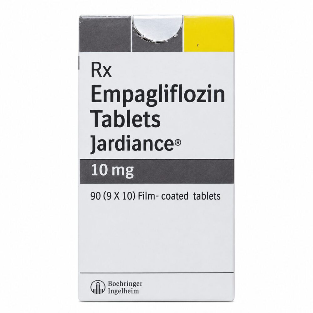 Jardiance 10 mg (Empagliflozin) 1 Jardiance 10 mg (Empagliflozin) front box