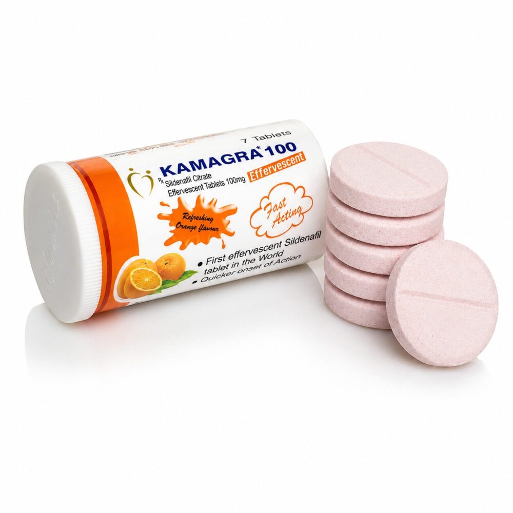 Kamagra Effervescent 100 mg (Sildenafil Citrate Tablets) 3 Kamagra Effervescent 100 mg - Authentic Sildenafil Citrate Soluble Tablets