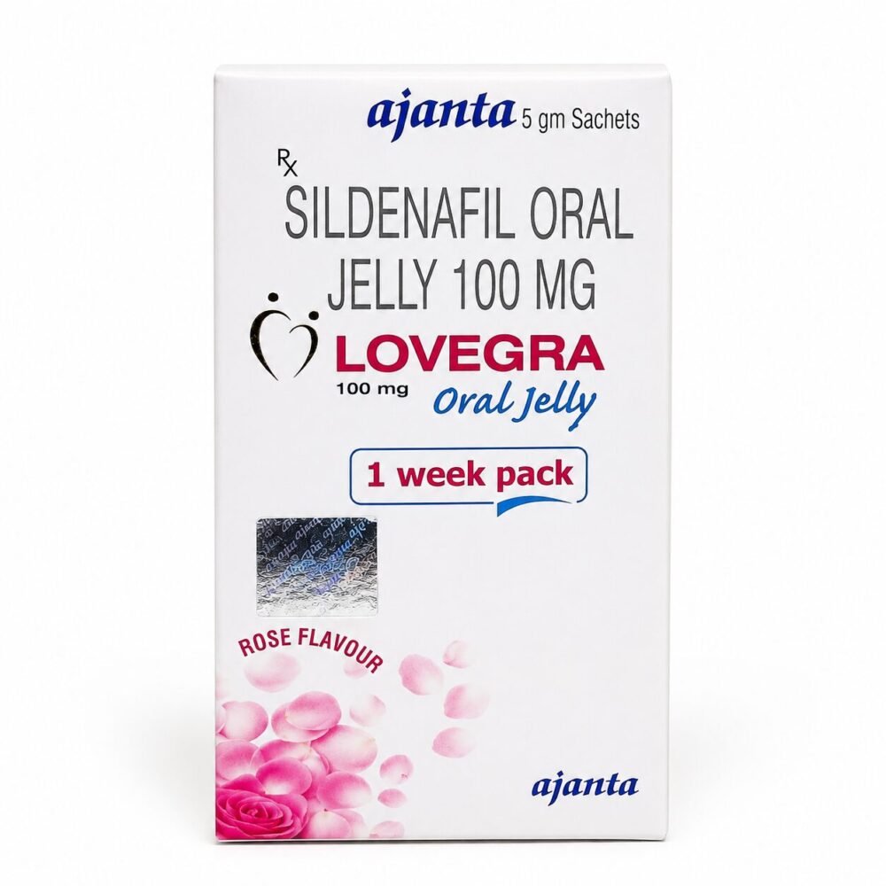 Lovegra Oral Jelly 100 mg (Sildenafil Citrate Oral Jelly) 2 Lovegra Oral Jelly 100 mg (Sildenafil Citrate Oral Jelly) - Image 2