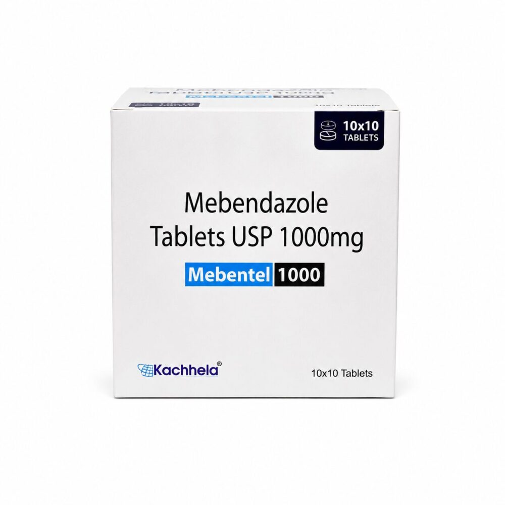 Mebentel 1000 mg (Mebendazole) 2 Mebentel 1000 mg (Mebendazole) - Image 2