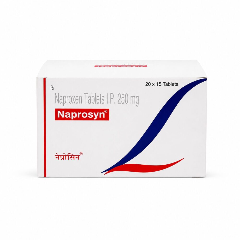 Naprosyn 250 mg (Naproxen) 2 Naprosyn 250mg (Naproxen) front box
