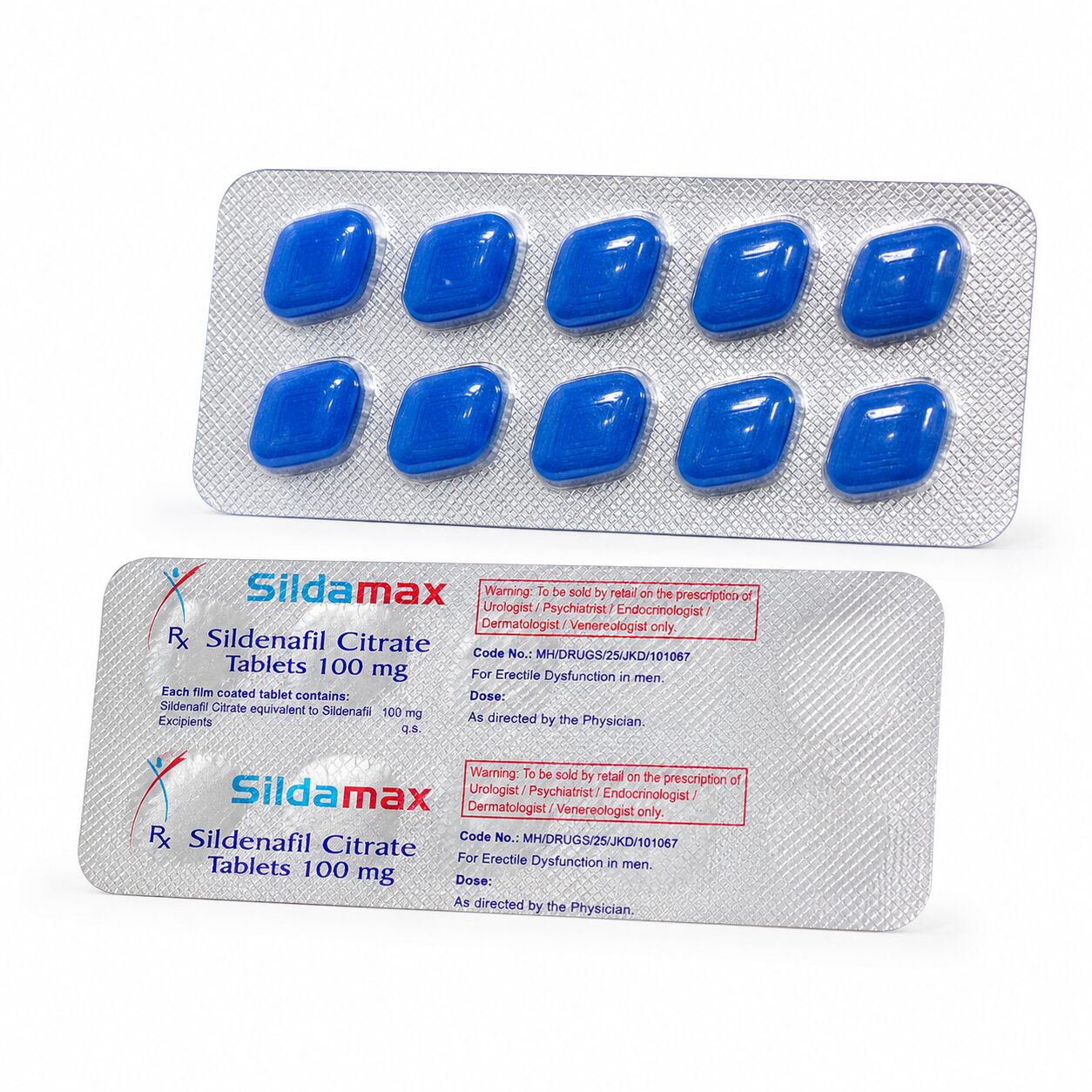 Sildamax 100 mg (Sildenafil Citrate) 1 Sildamax 100 mg