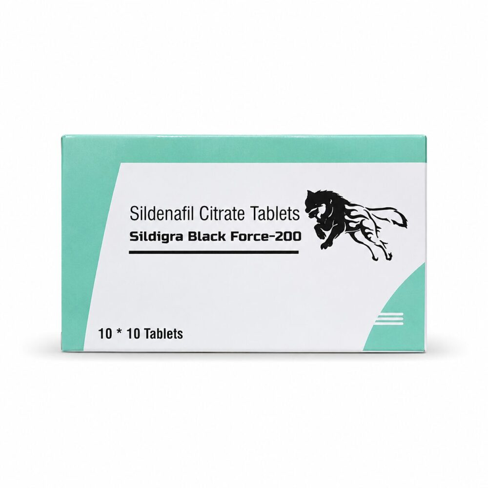 Sildigra Black Force 200 mg (Sildenafil Citrate Tablets) 2 Sildigra Black Force 200 mg (Sildenafil Citrate Tablets) - Image 2