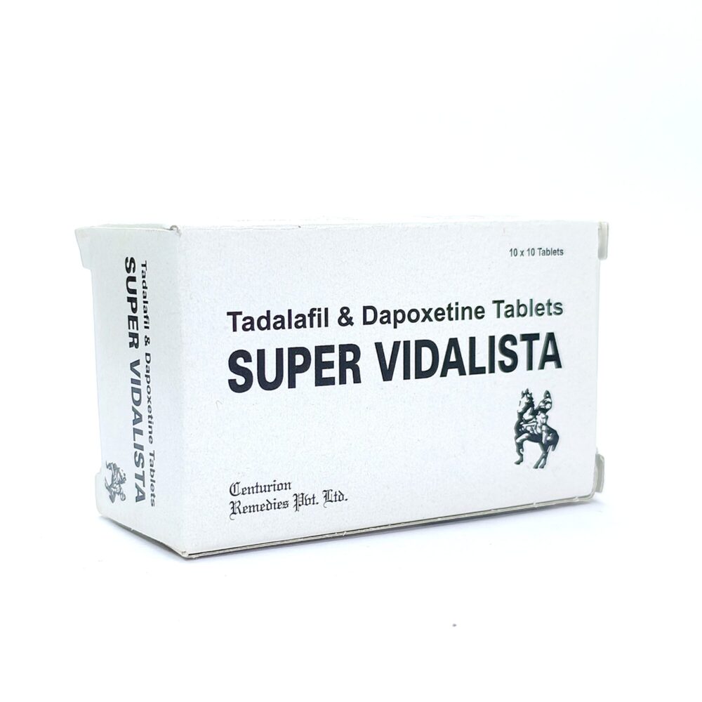 Super Vidalista (Tadalafil + Dapoxetine Tablets) 3 Super Vidalista (Tadalafil + Dapoxetine Tablets) - Image 3