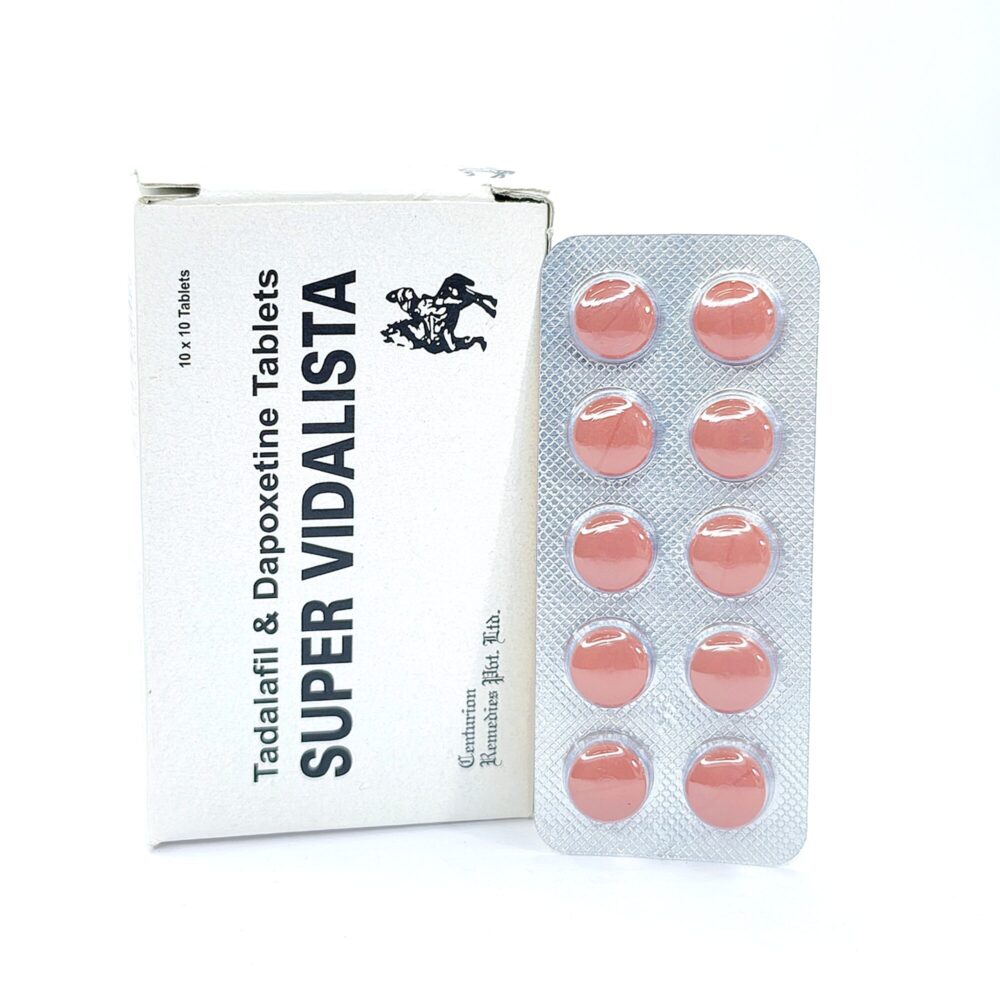 Super Vidalista (Tadalafil + Dapoxetine Tablets) 4 Super Vidalista (Tadalafil + Dapoxetine Tablets) - Image 4