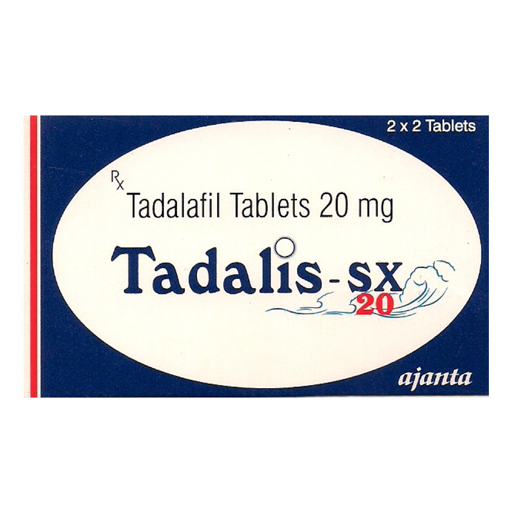 Tadalis SX 20 mg (Tadalafil Tablets) 2 Tadalis SX 20 mg (Tadalafil Tablets) - Image 2